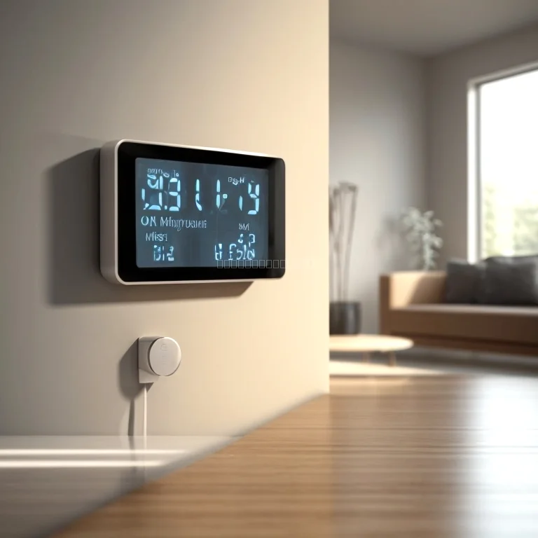 Thermostat in Wohnbereich